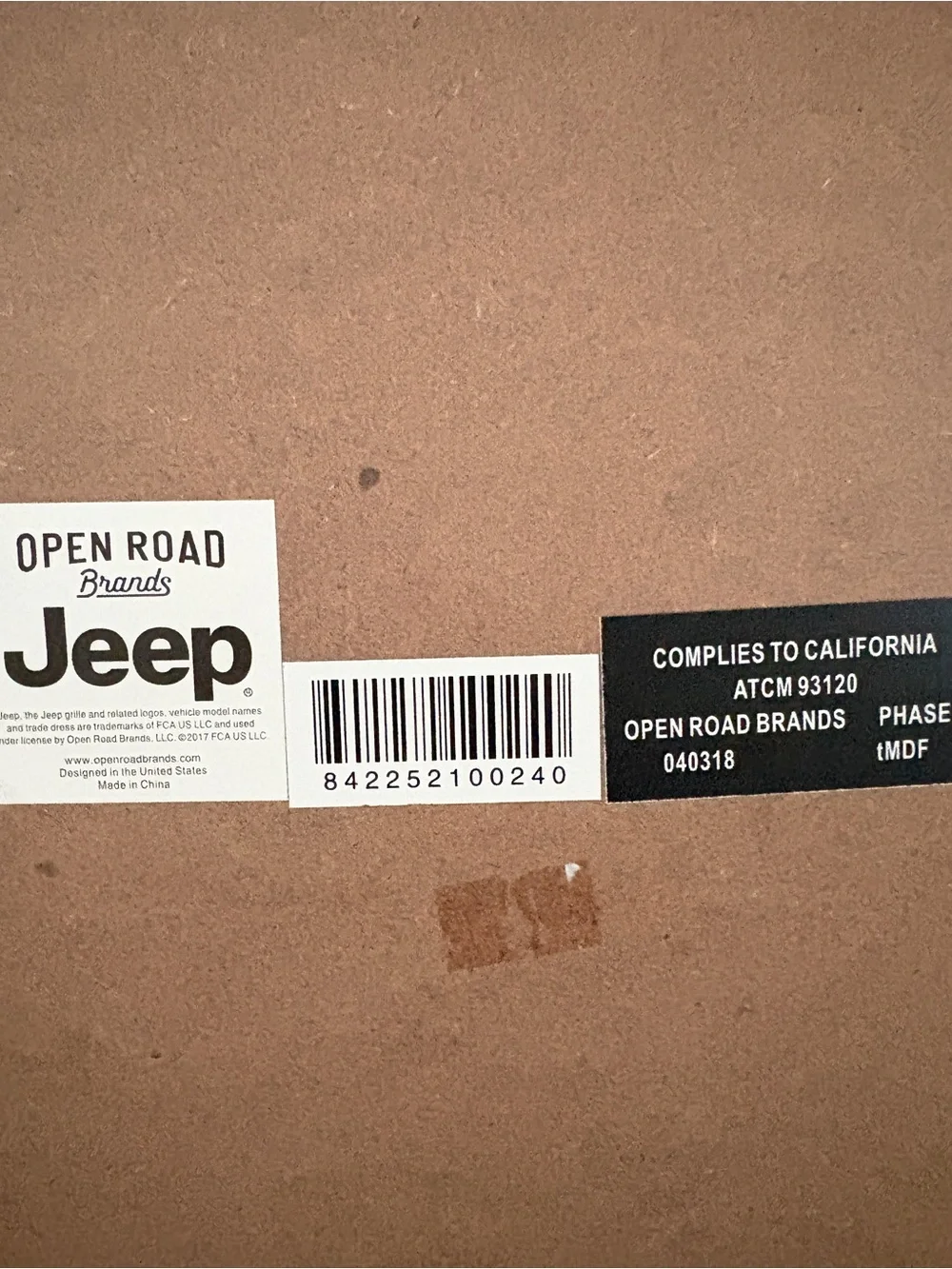 Open Road Brands Jeep “It’s A Jeep Thing” Wood Wall Sign
